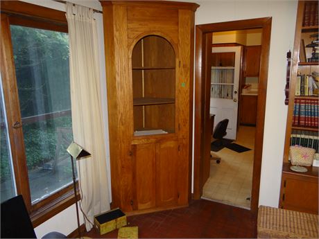 Corner Cabinet. About 7 feet tall.