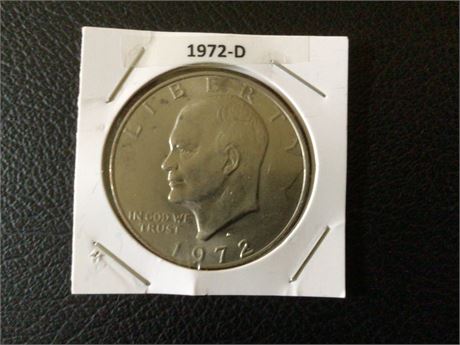 1972 Eisenhower One Dollar Coin