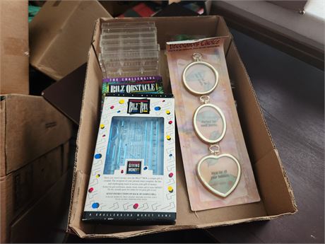 Clock, Games, Cassette Cases