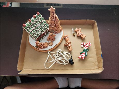 Light Up Gingerbread House