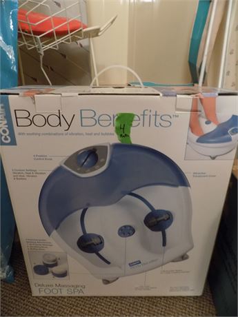 Foot Bath, in box