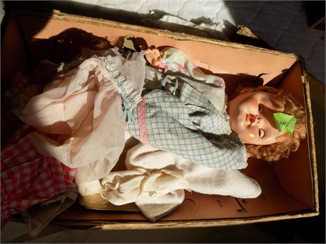Vintage Doll and clothes