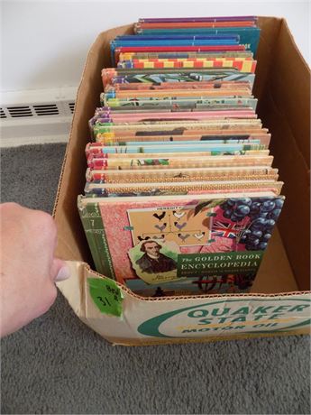 Vintage Children's Books Golden Encyclopedia