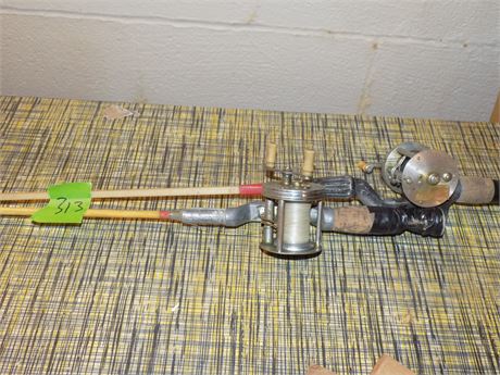 Vintage Fishing Pole/reels