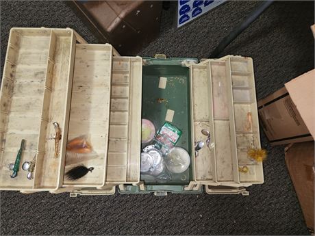 Fishing Tackle And Tackle Box