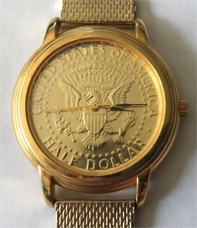 US Half Dollar Themed Watch