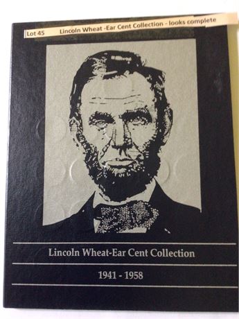 Lincoln Wheat - Ear Cent Collection - Looks Complete
