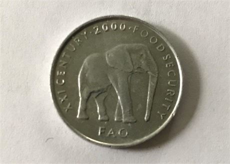 2000 Somalia 5 Schillings