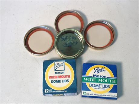 Ball Mason Wide Mouth Jar Lids