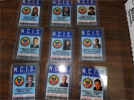 9 NCIS Cards