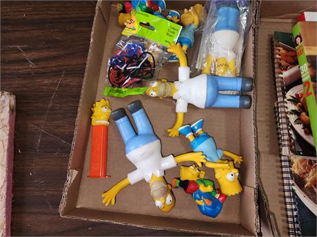 Flat Of Simpson Toys