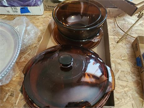 Anchor Hocking Fire King Glass Cookware