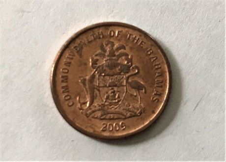2009 Bahamas 1 Cent