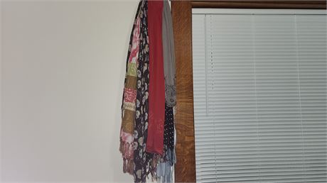 Lot Of Scarves
