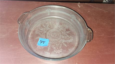 Fire King Etched Bowl