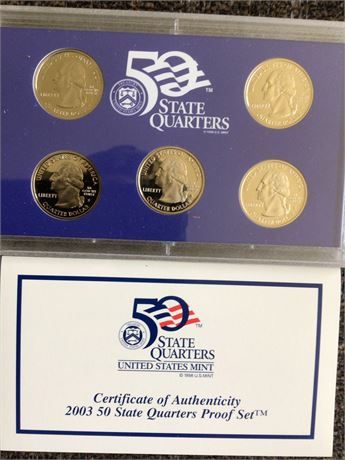 2003 United States Mint Proof Set
