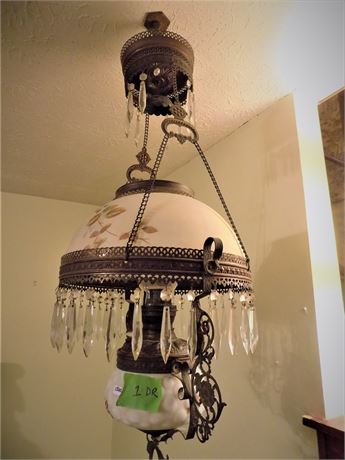 Vintage Oil Light Fixture