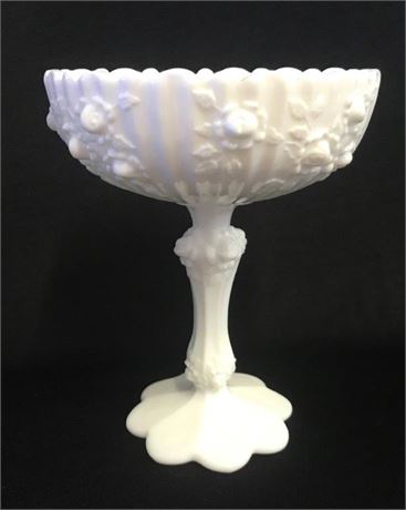 Milk Glass Dish (#2)