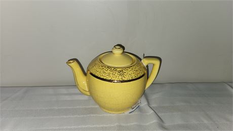 Vintage Yellow Teapot