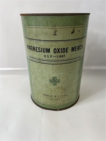 Vintage Can Aluminum Oxide