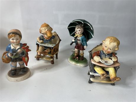 Japan Hummel Style Figures