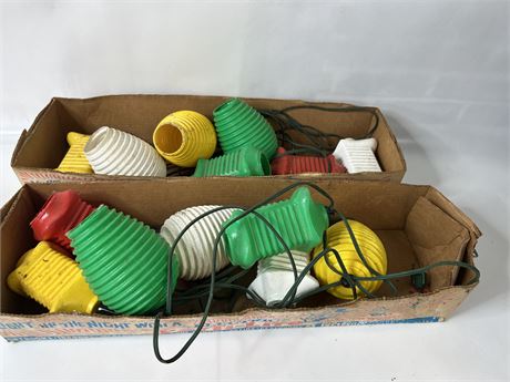Vintage Patio Lights with Box