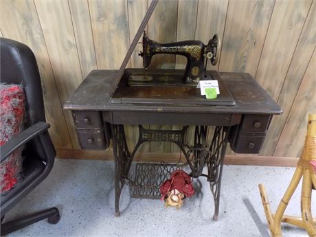 Vintage Sewing machine Table