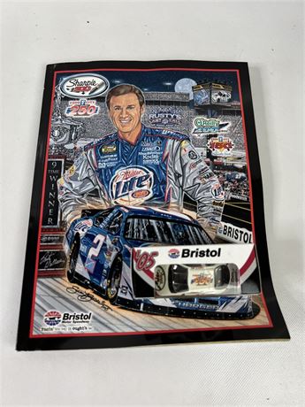Nascar Program and Hot Wheels Car