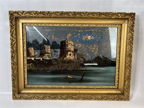 Reverse Oil Painting