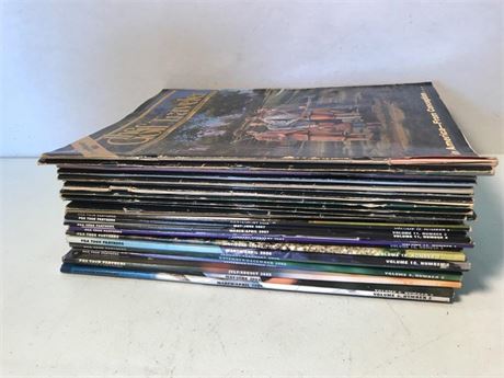 Stack of Golf Magazines