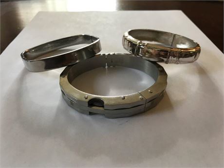 Stamped Stainless & Unstamped Bracelets