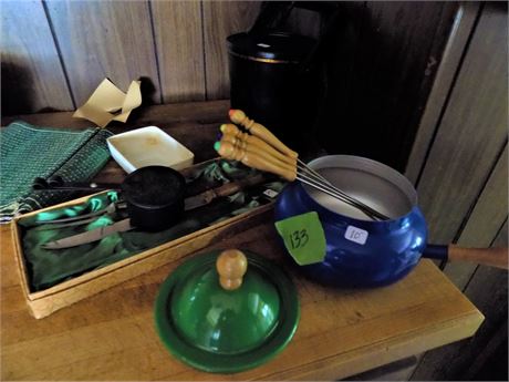 Fondue Set, Knives