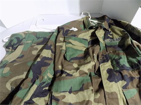 Army Fatigues Size Small Shirt and Pants