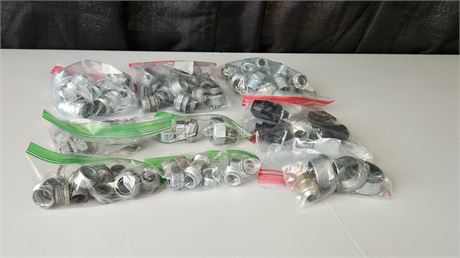 Large Lot Of Fittings