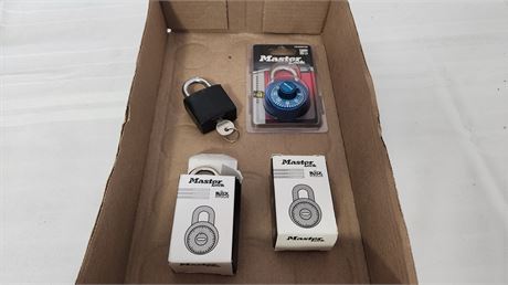 4 Master Locks