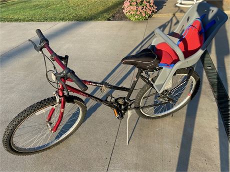 Murray 21 Speed Bicycle with Child Seat