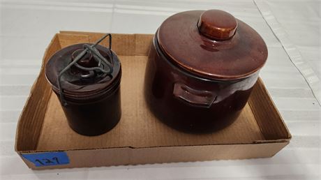2 Bean Crocks