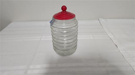 Vintage Glass Canister