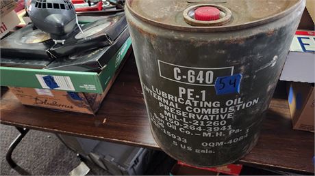 Vintage 5 Gallon Metal Bucket