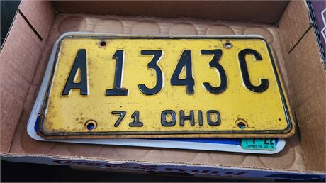 Flat Of License Plates