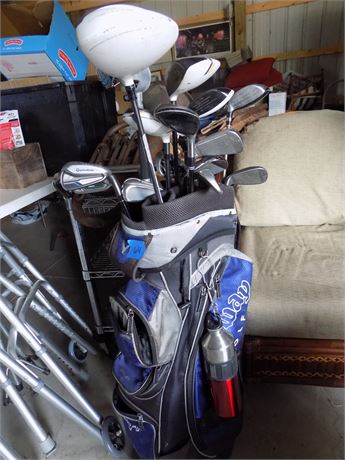 Golf Clubs, Bag