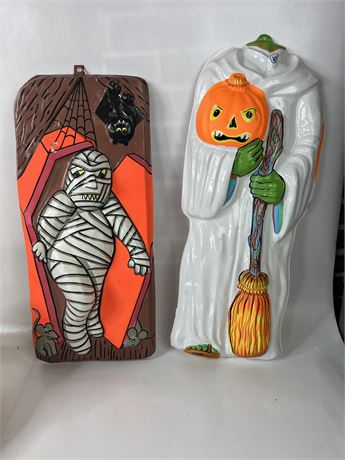 Vtg Halloween Decor