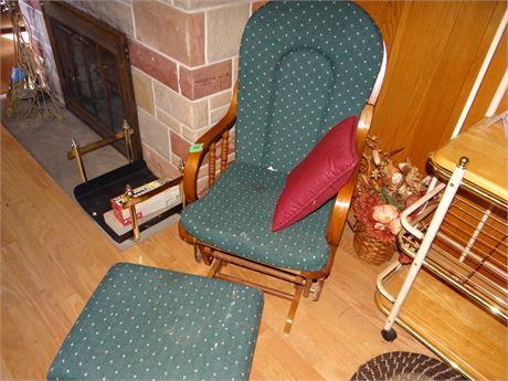 Rocker and Ottoman
