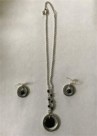 Matching Necklace & Earrings (#1)