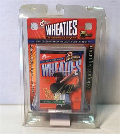 1998 Wheaties Limited Edition 24K Gold Collectible