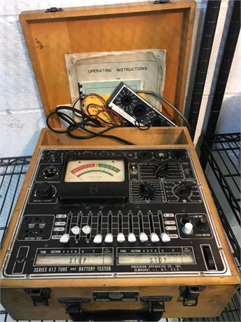 Precision Series 612 Tube & Battery Tester