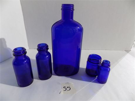 Collectible Blue Glassware