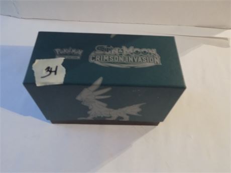 Collectible Pokemon Trading Cards, Sun and Moon Crimson Invasion