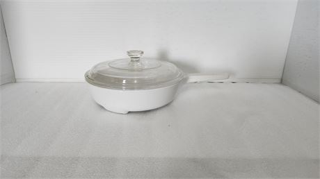 Small Corning Ware Skillet With Lid.