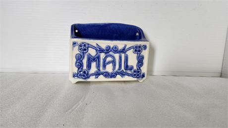 Ceramic Mail Planter.